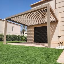 Installation pergola Marrakech sur mesure extérieur